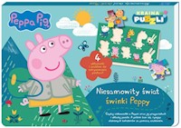 Peppa Pig Kraina puzzli Niesamowity świat świnki Peppy -  - książka