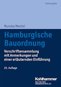 Hamburgische Bauordnung - Friederike Mechel - ebook