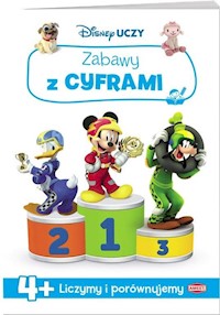 DISNEY UCZY Junior Zabawy z cyframi -  - książka