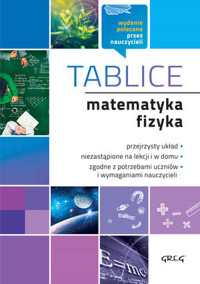 Tablice: matematyka + fizyka - Piotr Kosowicz, Alicja Nawrot, Beata Prucnal, Piotr Gołąb - książka