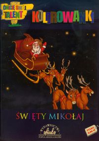 Kolorowanka Święty Mikołaj - Beata Sadowska - książka