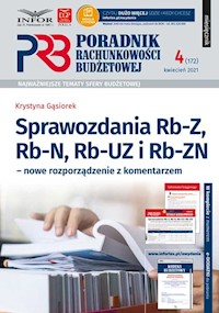 Sprawozdania Rb-Z,Rb-N,Rb-UZ i RB-ZN. Nowe rozporządzenie z komentarzem - Krystyna Gąsiorek - książka