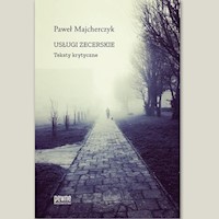 Usługi zecerskie. Teksty krytyczne - Majcherczyk Paweł - książka