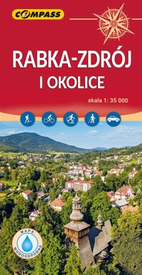 Rabka zdrój i okolice. Mapa turystyczna w skali 1:35 000 - zbiorowa praca - książka