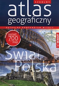 Szkolny atlas geograficzny 2019 -  - książka