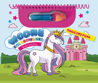 Jednorożce. Wodne kolorowanki. Magiczny pisak - zbiorowa praca - książka