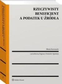 Rzeczywisty beneficjent a podatek u źródła - Kuźniacki Błażej - książka