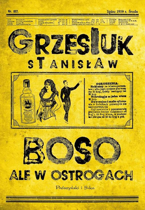 Okładka książki Boso, ale w ostrogach