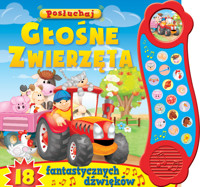 Posłuchaj! Głośne zwierzęta - zbiorowa praca - książka