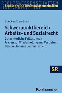 Schwerpunktbereich Arbeits- und Sozialrecht - Winfried Boecken - ebook