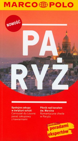 Paryż. Przewodnik Marco Polo z mapą - Waltraud Pfister-Bläske - książka