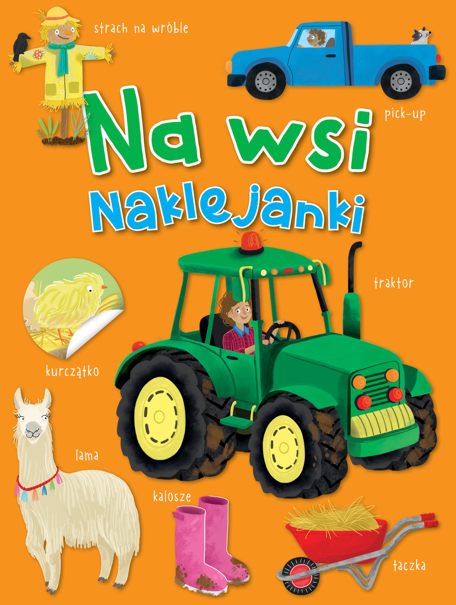 Na wsi. Naklejanki - Louise Pigott (ilustr.) - książka