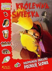 Królewna Śnieżka Przyklejam odklejam do woli -  - książka