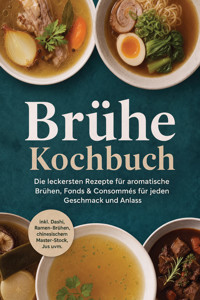 Brühe Kochbuch: Die leckersten Rezepte für aromatische Brühen, Fonds & Consommés für jeden Geschmack und Anlass – inkl. Dashi, Ramen-Brühen, chinesischem Master-Stock, Jus uvm. - Kristin Dreesmann - ebook