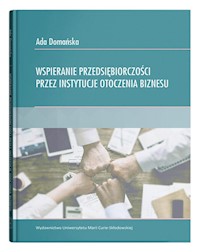 Wspieranie przedsiębiorczości przez instytucje otoczenia biznesu - Domańska Ada - książka