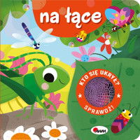 Kto się ukrył na łące z klapkami sensoryczna -  - książka