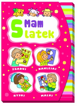 Mam 5 latek. Zgaduj, naklejaj, rysuj, maluj - Elżbieta Lekan - książka