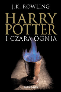 Harry Potter i Czara Ognia. Tom 4 (okładka w wersji dla dorosłych) - JK Rowling - książka
