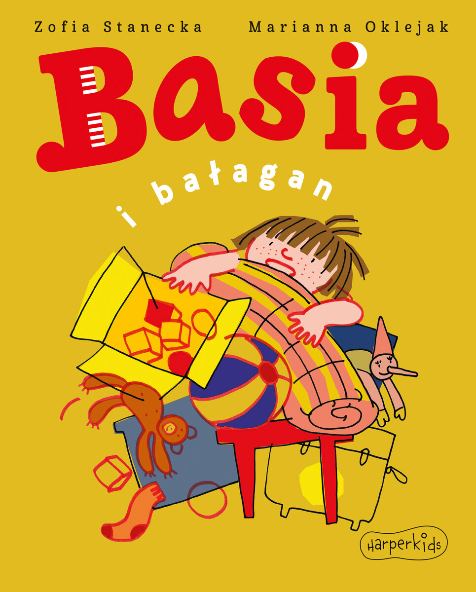 Basia i bałagan - Zofia Stanecka - książka