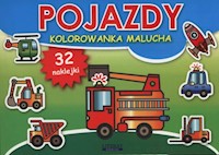 Pojazdy kolorowanka malucha -  - książka