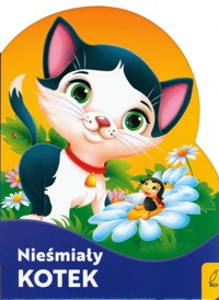 Wykrojnik Nieśmiały kotek - Kozłowska Urszula - książka