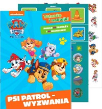 Psi Patrol. Tatuaże i naklejki -  - książka