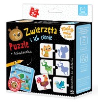 Zwierzęta i ich cienie Puzzle + książeczka - Podgórska Anna - książka