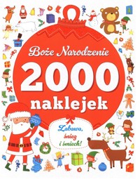 2000 naklejek Boże Narodzenie -  - książka
