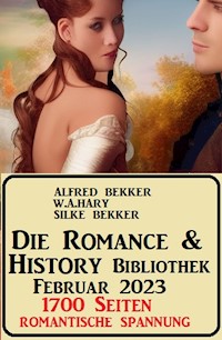 Die Romance & History Bibliothek Februar 2023: 1700 Seiten Romantische Spannung - Alfred Bekker - ebook