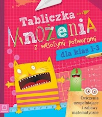 Tabliczka mnożenia z wesołymi potworami klasa 1-3 -  - książka