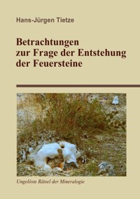 Betrachtungen zur Frage der Entstehung der Feuersteine - Hans-Jürgen Tietze - ebook