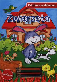Zwierzęta Książka z szablonami -  - książka