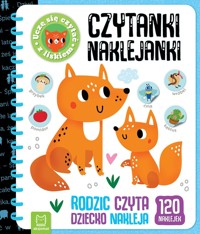 Czytanki-naklejanki. Uczę się czytać z liskiem. Rodzic czyta, dziecko nakleja - Bogusław Michalec - książka