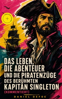 Das Leben, die Abenteuer und die Piratenzüge des berühmten Kapitän Singleton (Kommentiert) - Daniel Defoe - ebook