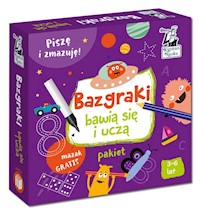 Bazgraki bawią się i uczą 3-6 lat PAKIET - Monika Sobkowiak, Zych Anna - książka