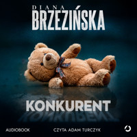 Konkurent - Diana Brzezińska - audiobook + książka