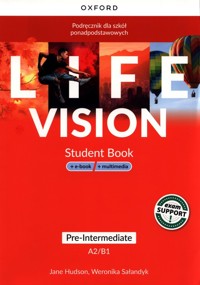 Life Vision Pre-Intermediate Podręcznik + e-book + multimedia - Hudson Jane, Sałandyk Weronika - książka