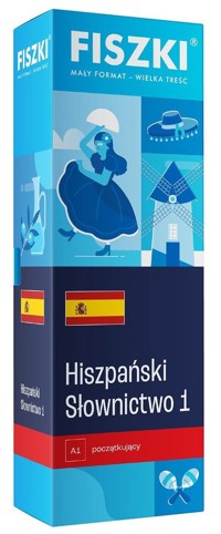 Hiszpański. Fiszki - Słownictwo 1. Poziom A1 - Kinga Perczyńska - książka