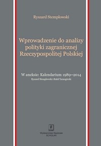 Wprowadzenie do analizy polityki zagranicznej Rzeczypospolitej Polskiej - Stemplowski Ryszard - książka