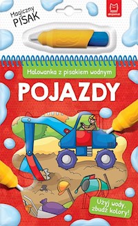 Malowanka z pisakiem wodnym Pojazdy -  - książka