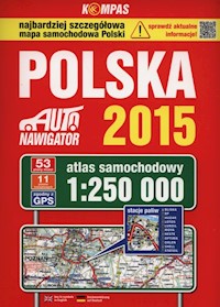 Polska Atlas samochodowy 1:250 000 -  - książka