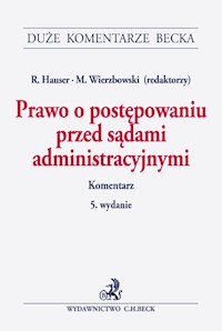 Prawo o postępowaniu przed sądami administracyjnymi -  - książka