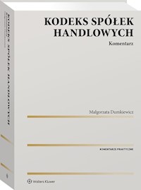 Kodeks spółek handlowych Komentarz w.1/2020 - Małgorzata Dumkiewicz - książka
