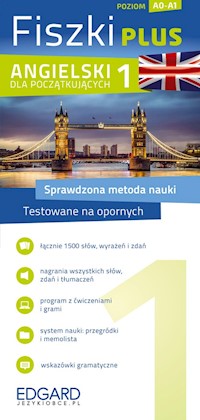 Angielski Fiszki PLUS dla początkujących 1 -  - książka