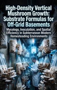 High-Density Vertical Mushroom Growth: Substrate Formulas for Off-Grid Basements - David Duffy - ebook