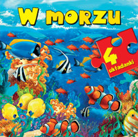 W morzu. 4 układanki - Wiśniewska Anna - książka