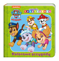 Psi Patrol. Czytanka rozkładanka. Kolorowe przygody - zbiorowa praca - książka