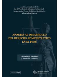 Aportes al desarrollo del Derecho Administrativo en el Perú - Tania Zúñiga Fernández - ebook