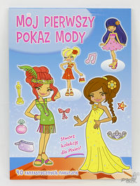 Mój pierwszy pokaz mody Niebieska -  - książka