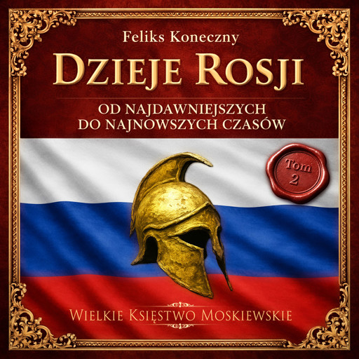 Okładka książki Dzieje Rosji. Od najdawniejszych do najnowszych czasów. Część 2: Wielkie Księstwo Moskiewskie